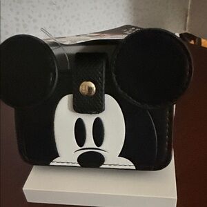 Mickey Mouse Black & White card holder  NWT